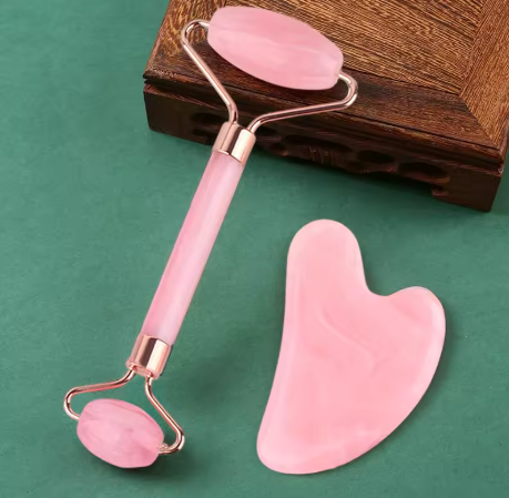 2Pcs Roller for Face Neck Eye Facial Massage Kit