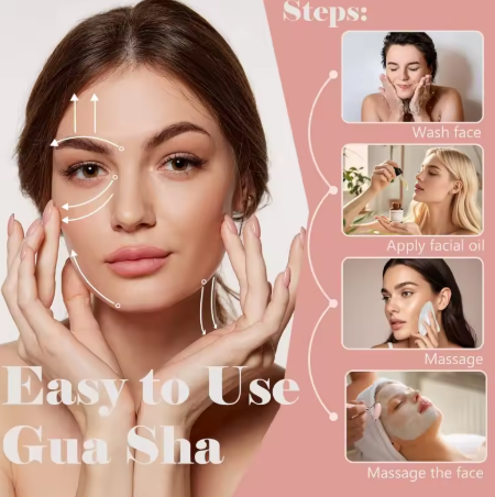 2Pcs Roller for Face Neck Eye Facial Massage Kit